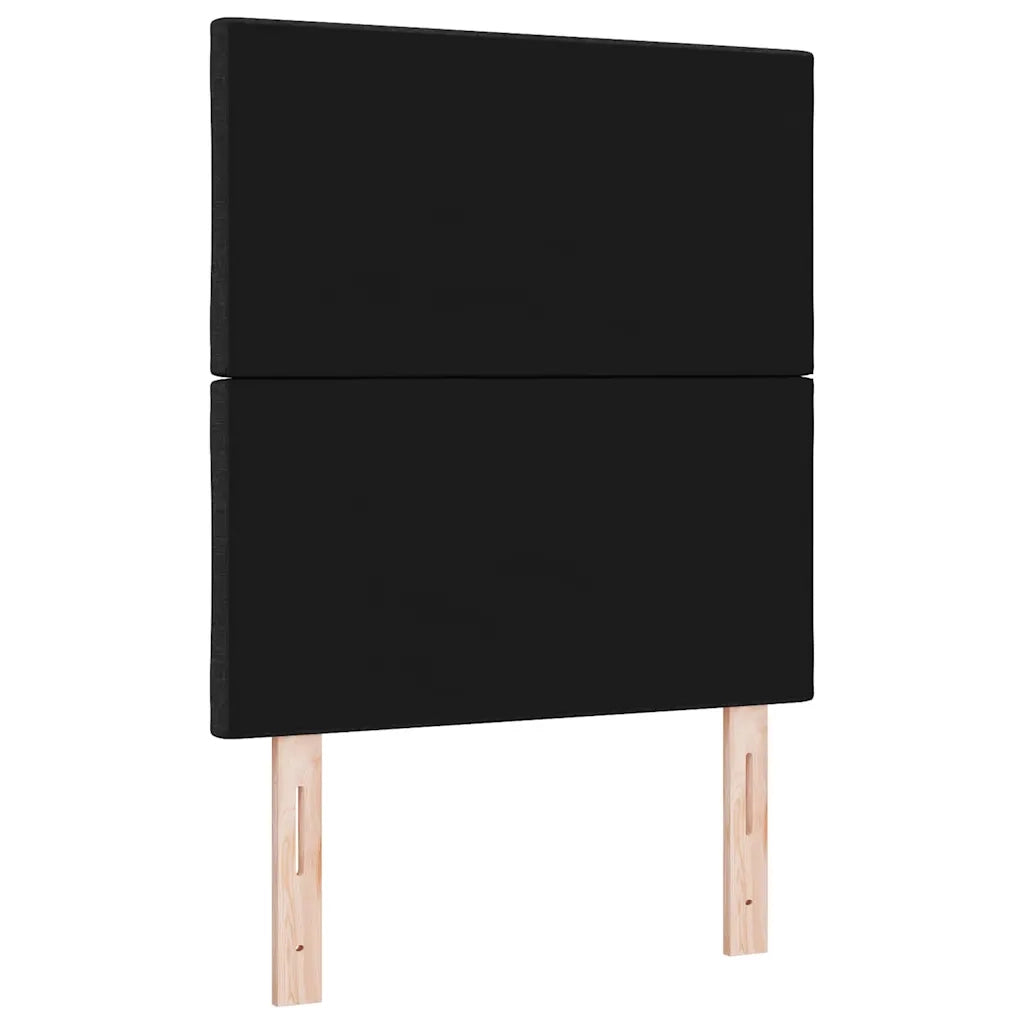 Testiera LED Nero 80 cm Tessuto 3338477