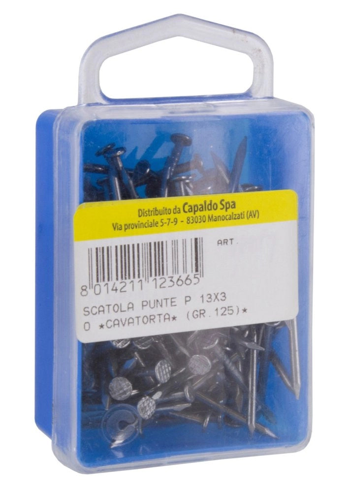 5pz scatola punte gruppino 8x25 cavatorta(gr.125) cod:ferx.12371