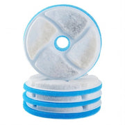 Filtro a doppia membrana per pet e animali, accessori per filtro di acqua per cani e gatti, filtro attivo a carbone attivo e wattenvlokken.