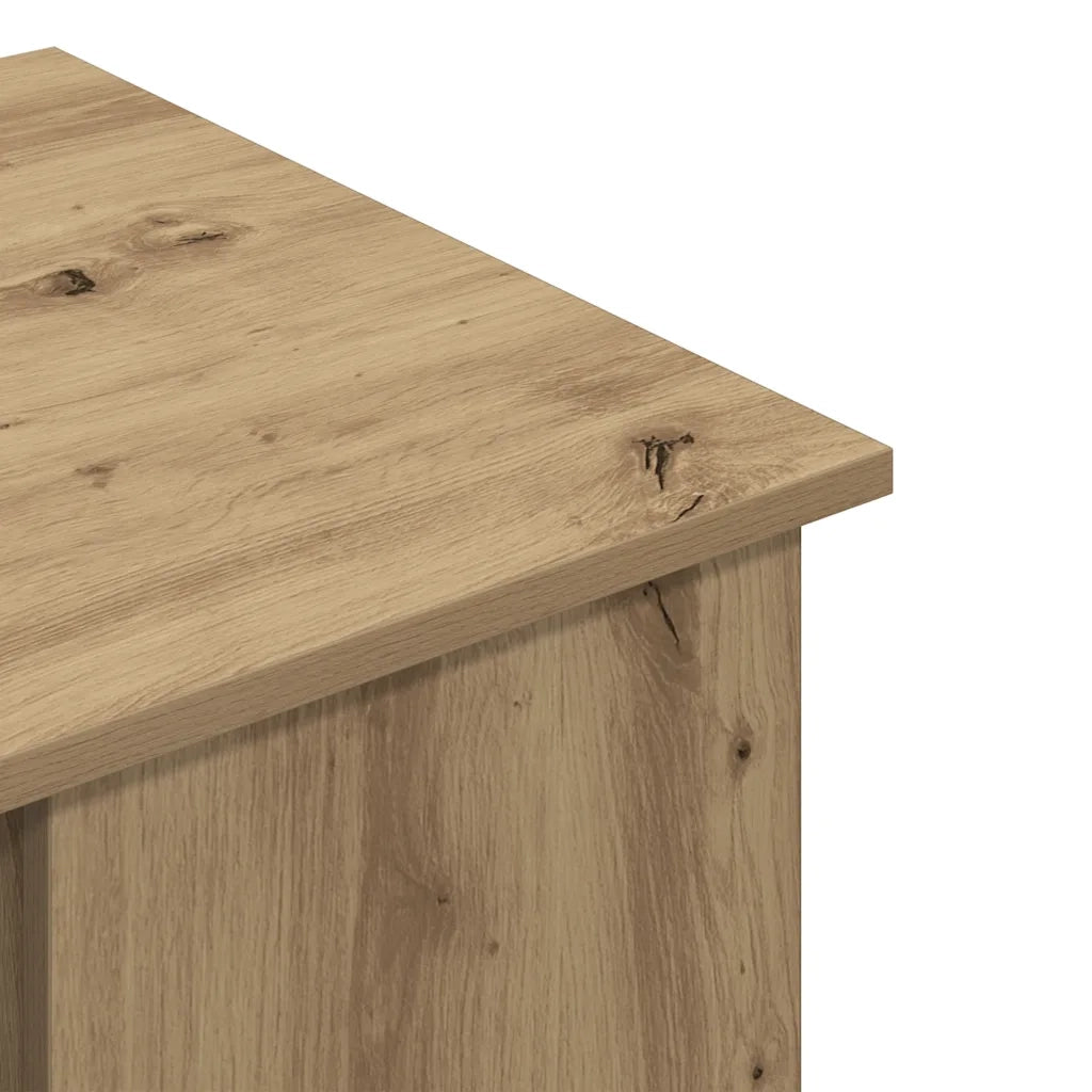 Scrivania Rovere Artigianale 100x55x75 cm in Legno Multistrato 855857
