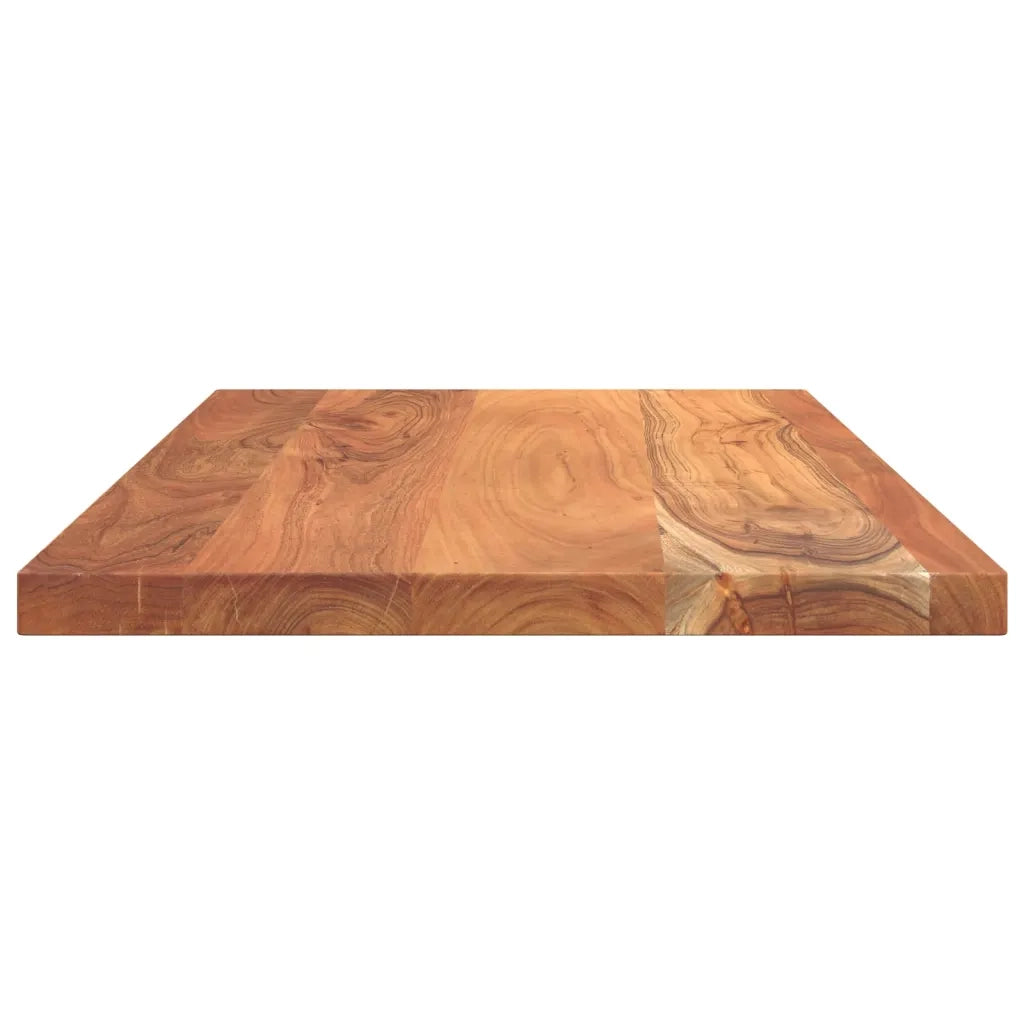 Piano Tavolo 120x60x3,8 cm Rettangolare Legno Massello Acacia
