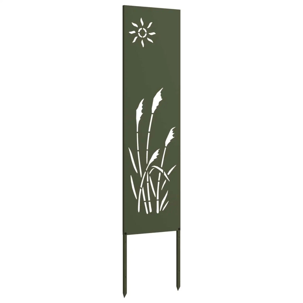Schermo per privacy in giardino Oliver verde 32 x 140 cm 876206
