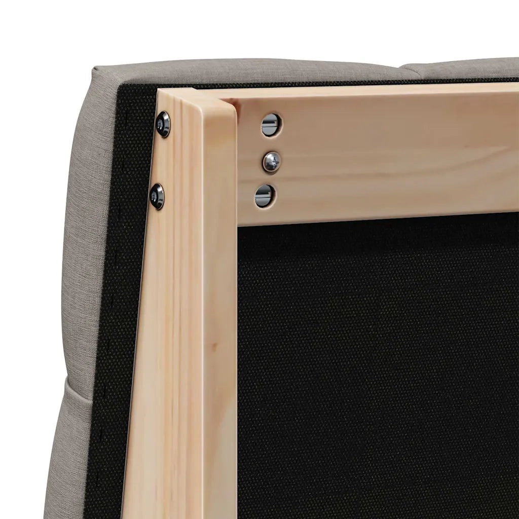 Testiera imbottita Talpa 100 cm Pino massello