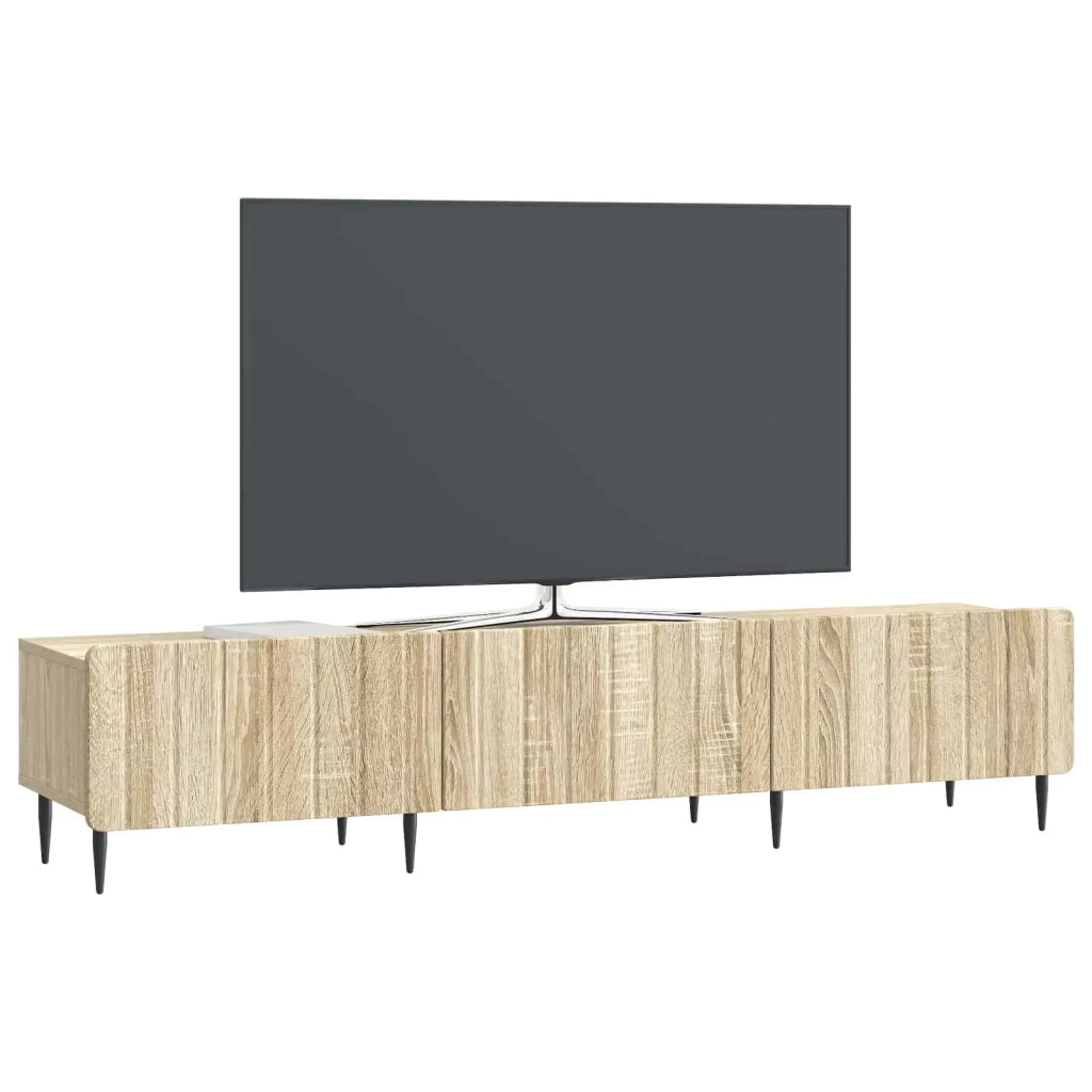 Mobile TV Rovere Sonoma 147 x 34,5 x 32 cm Legno ingegnerizzato 894477