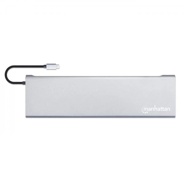 Docking Station USB-C 11-in-1 triplo monitor con MST