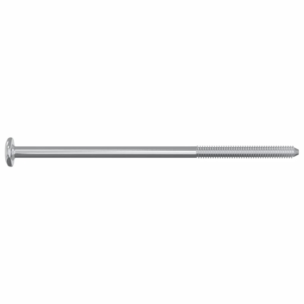 Vite 2 pcs Argento M6 x 120 mm Acciaio 864421