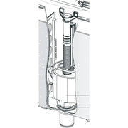 Valvola scarico con guarnizione fluidmaster 608829