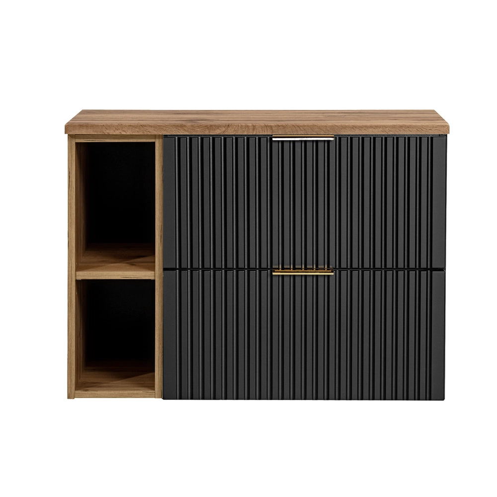 Set mobili bagno 80 cm Adel Black 80 cm