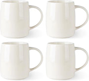 Set di caffè da 4, 18 oz (circa 500 ml) Mokker in ceramica a mano con effetto colorato - Ideale per latte, tè, birra e cioccolata calda | Resistenti a lavastoviglie e forno a microonde