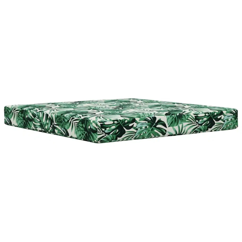 Cuscino per divano da esterno 3 pcs Motivo Foglia Poliestere 900875