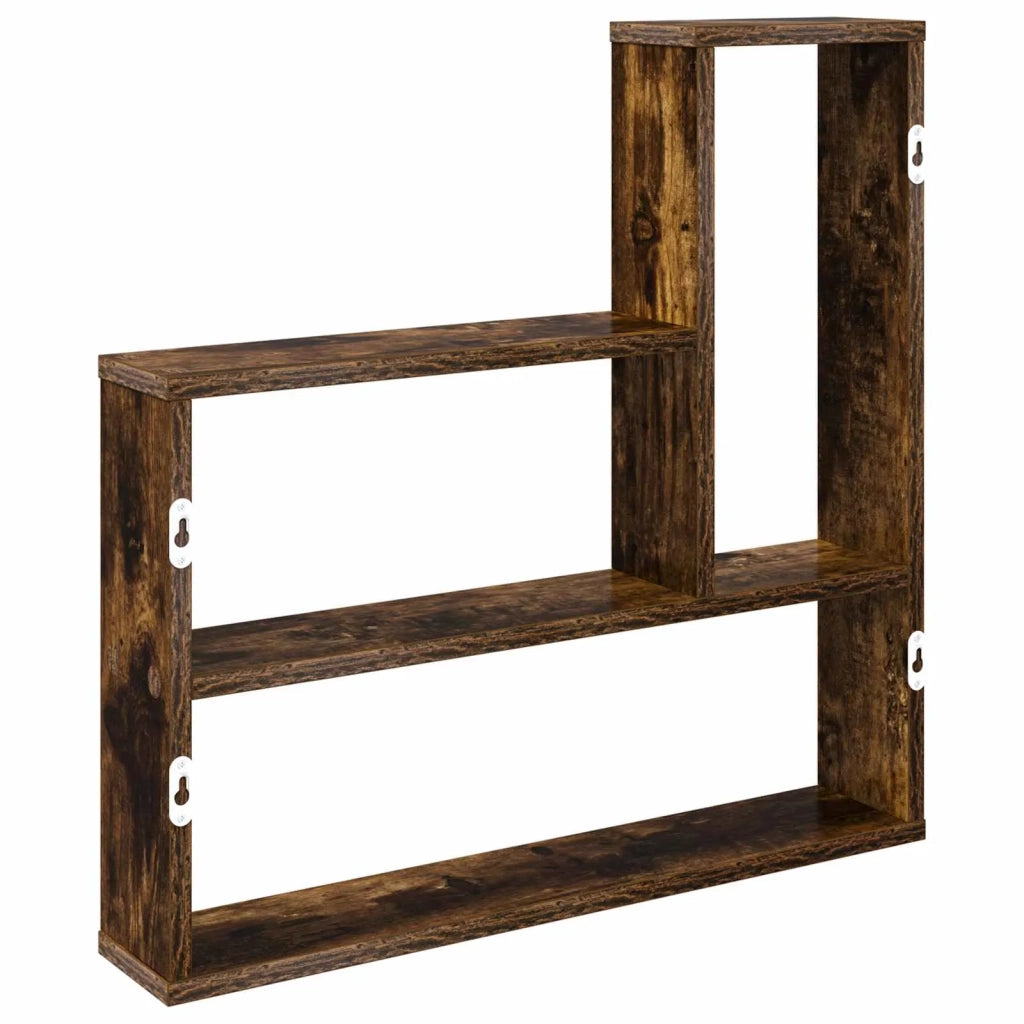 Scaffale da parete Rovere Fumo 60 x 11 x 60 cm 8012168