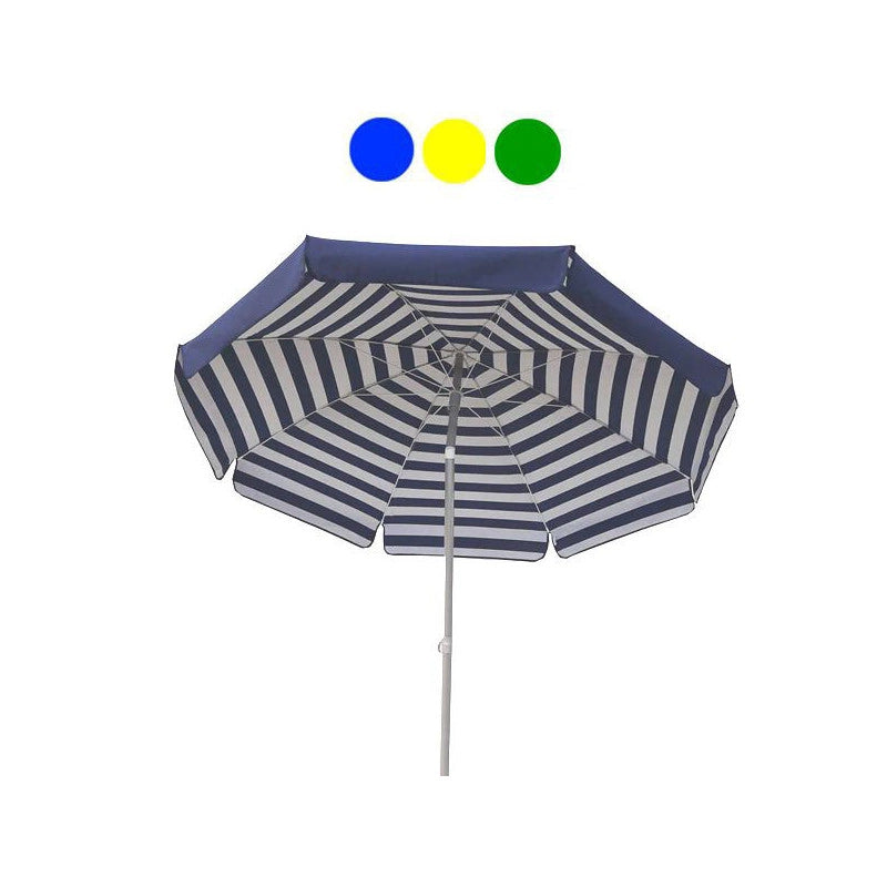 Ombrellone Acciaio Cotone Venezia Verde 200
