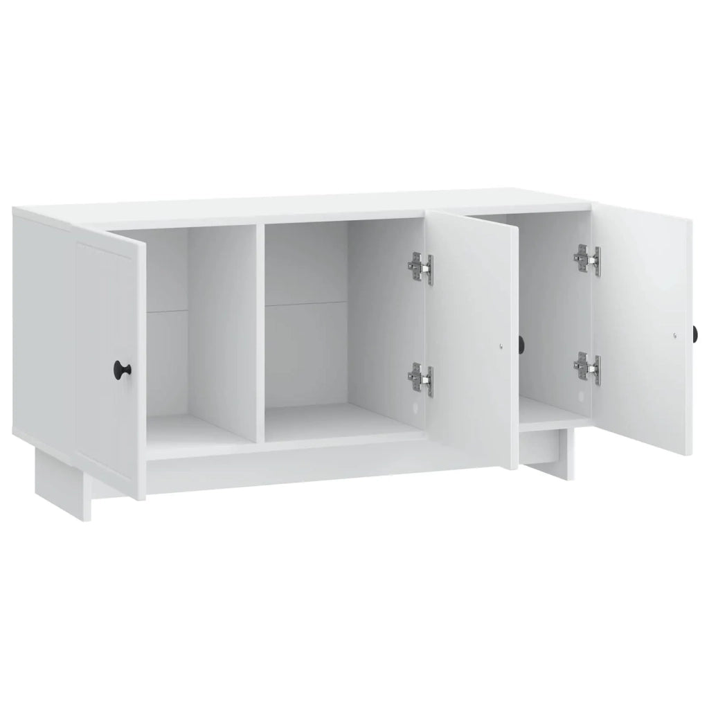 Mobile TV Bianco 99 x 34,5 x 50 cm Legno ingegnerizzato 894025