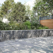 Gabione con filo da 5 mm e rete da 5x5 cm 350x100x50 cm 3464329