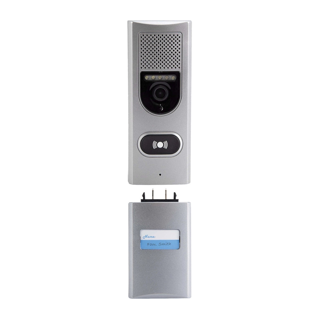 Videocitofono Modello ADI-250 con Visione a Infrarossi Schermo 3.5 pollici Bianco / Argento Alecto
