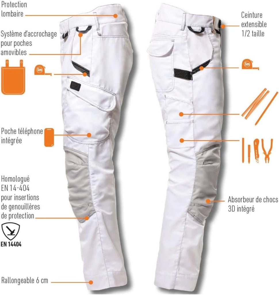 Pantaloni Harpoon Medium Niva - Bosseur