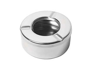 POSACENERE ACCIAIO INOX- - cm.9,5x3,5h. - 10 pezzi XTRA
