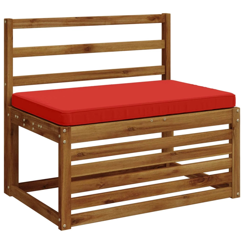 Cuscino per Panchina a 1 Pezzo VUGHT 100% Poliestere Rosso 951682