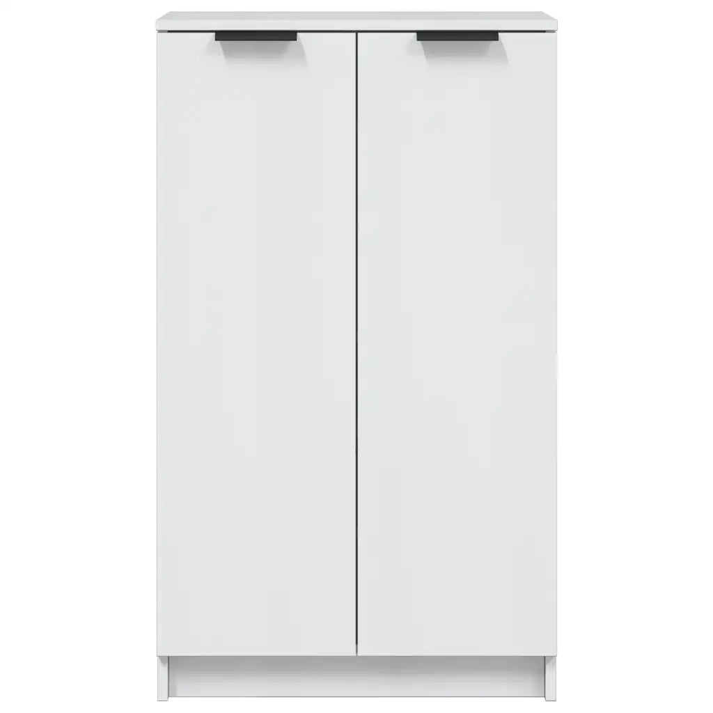 Scarpiera Bianco Lucido 59x35x100 cm in Legno Multistrato cod mxl 77882