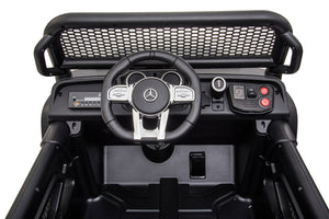 Macchina Elettrica per Bambini 12V con Licenza Mercedes Unimog Rossa