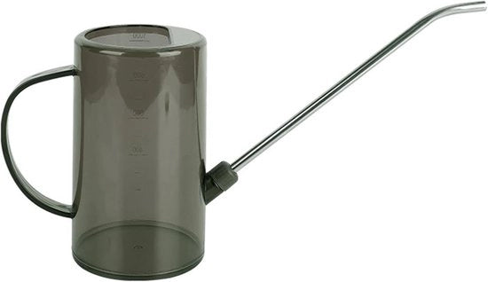 Giocatore d'acqua per piante da interni - Lungo tubo - Ideale per uso interno - 1L - Grigio
