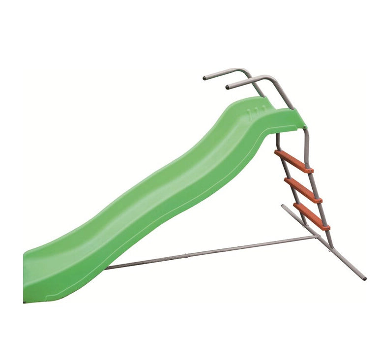Scivolo per bambini 3-10 anni, modello sl-02. piccolo, dimensioni 102x188xh.110 cm, arredo giardino