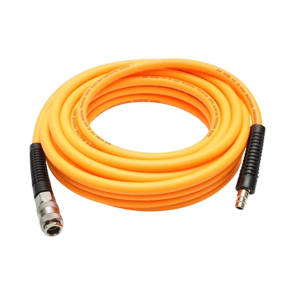 Tubo flessibile professionale per aria compressa in PVC da 10 m e attacco rapido universale Breckner Germany