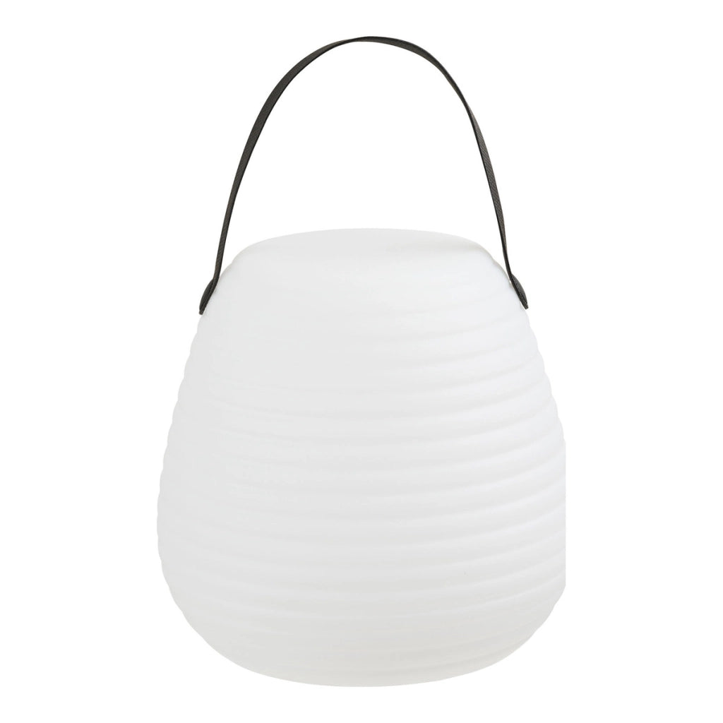 Lampada da Esterno Derry, Bianco, Plastica, 20,5x21x21 cm