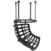 Cestino da basket regolabile in altezza 360¡ã ¨C zephmum ¨C Nero 35.6x35.6x75.5 cm