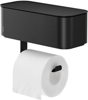 Supporto per WC con cassetta di archiviazione - soluzione di archiviazione pratica - 1 pezzo - materiale di alta qualità