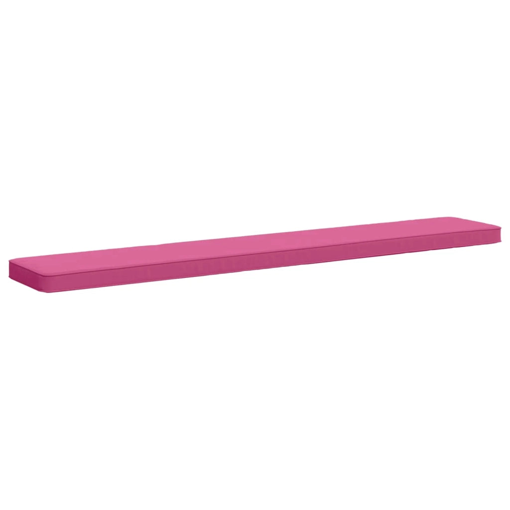 Cuscini per Panchina a 2 Pezzi VUGHT 2 pcs 100% Poliestere Rosa 950927