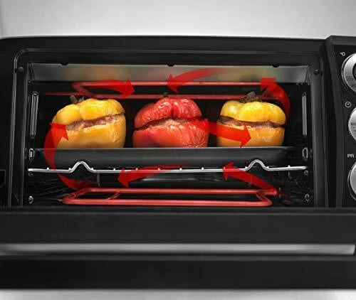 De'Longhi EO14902.S Sfornatutto Fornetto Elettrico Ventilato 14 L 1400 W 5 Funzioni Grill colore Argento