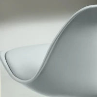 Set da 2 Sgabelli da Bar, Sgabelli Girevoli con Schienale, Regolabili in Altezza, fino a 120 kg di Portata, 42 x 38 x 82-104 cm, Grigio