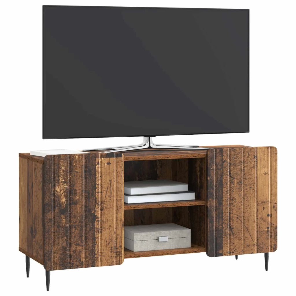 Mobile TV Legno antico 102 x 34,5 x 52 cm Legno ingegnerizzato