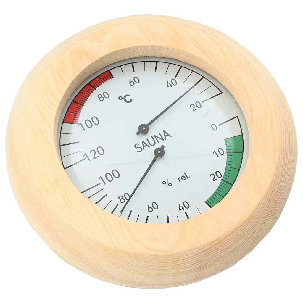 Set di Accessori per Sauna 4 pcs Marrone