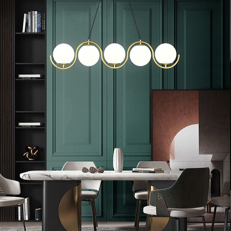 Lampada Da Soffitto APP1440-5CP Gold