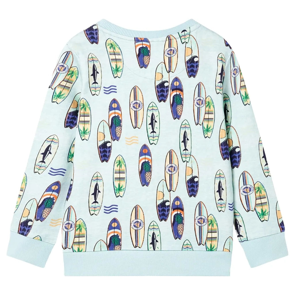 Felpa da Bambino Blu Tenue Mélange 116 11821