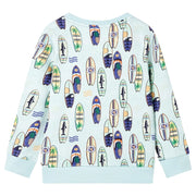 Felpa da Bambino Blu Tenue Mélange 116 11821
