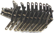 Box di accessori per gioielli con 20 sospensioni - piatto di riparazione decorativo - bronzo antico - duraturo - regolabile - rotazione di 90 gradi