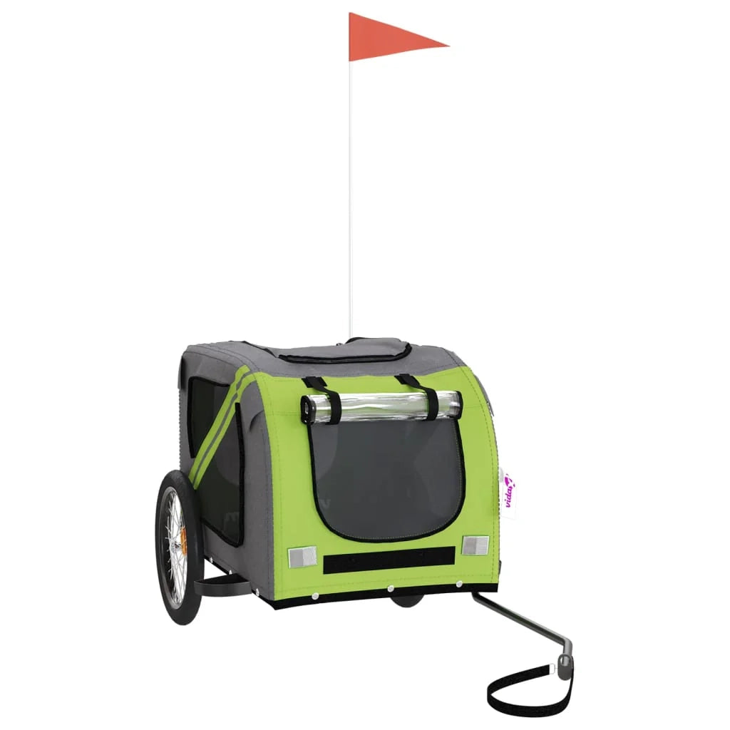 Rimorchio/carrello per animali domestici verde 02_0044279