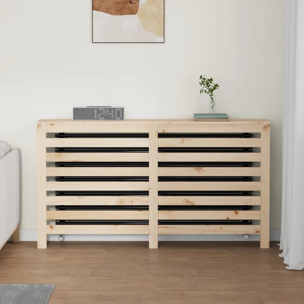 Copertura Termosifone 153x19x84 cm in Legno Massello di Pino 822601