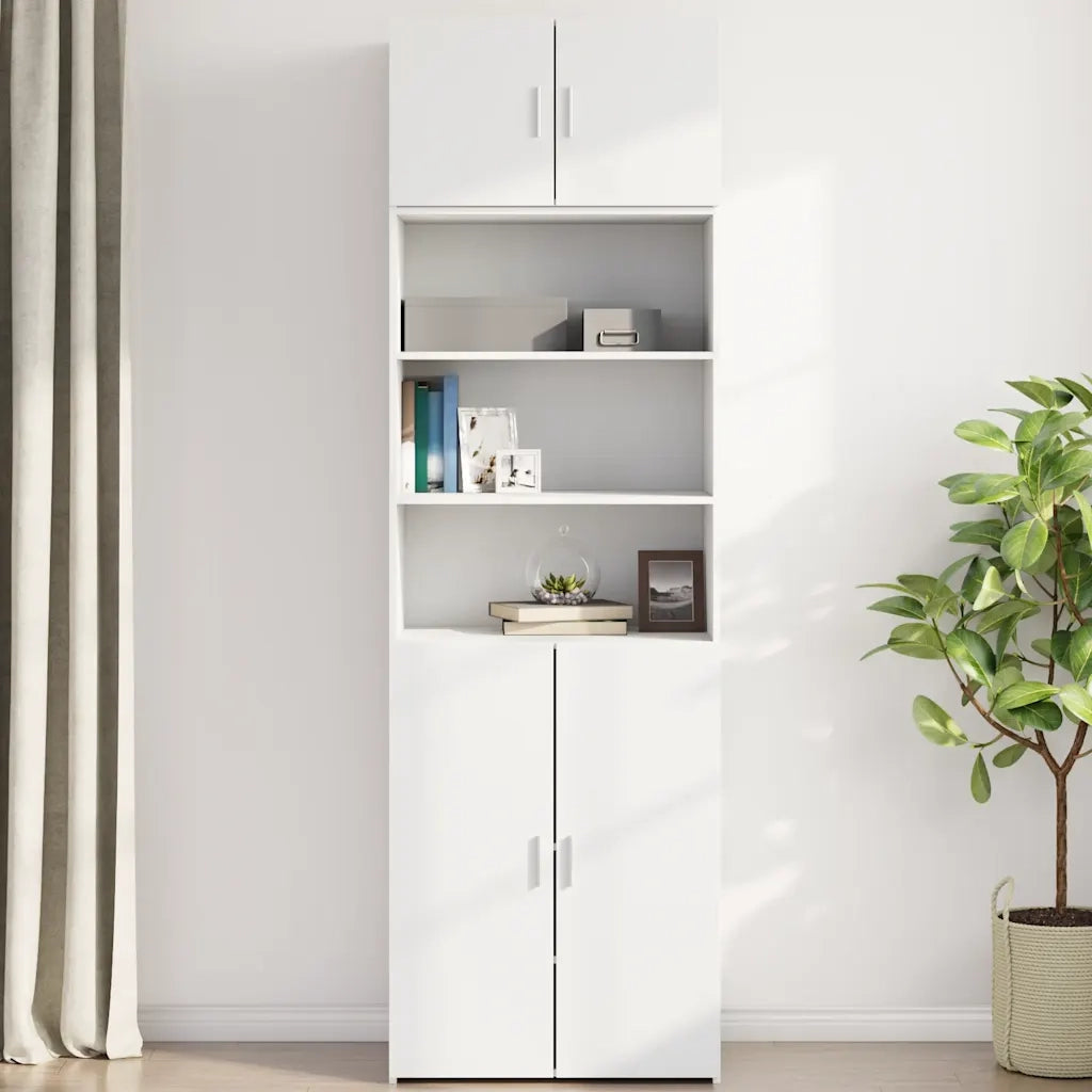 Mobile a Parete Bianco 70x42,5x40 cm in Legno Multistrato 846117