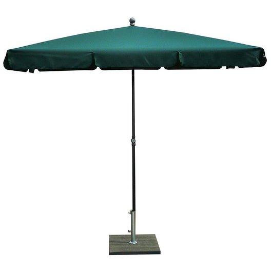 Ombrellone da Giardino 210x130 cm Palo Ø27 mm in Acciaio Maffei Novara Verde
