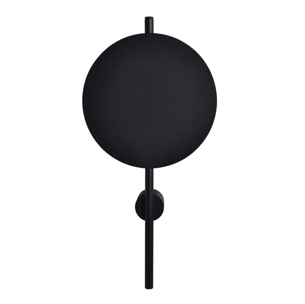 Applique moderna nera in metallo anello G9 Kaja REGA K-4637