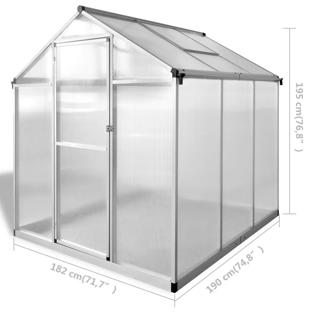 Serra in Alluminio Rinforzato 3,46 mÂ²