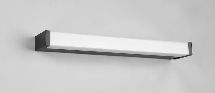 Applique da Interno a LED SMD in Metallo Nero Opaco