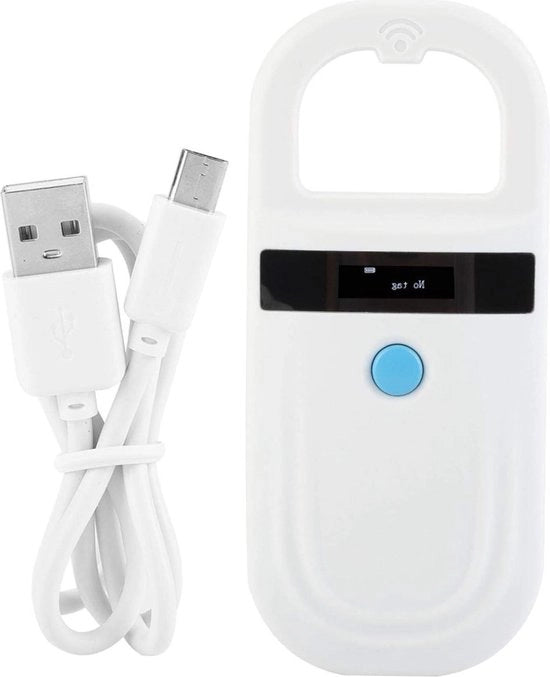 Letto dei Chip Animale Portatile - Scansionatore di ID Chip Animale a Batterie - Tracker per Animali per la Tracciabilità Animale