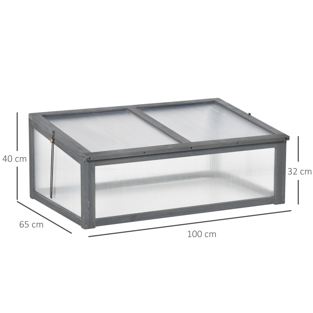 Mini Serra per Giardino ¨C Minimal ¨C 100x65x40 cm
