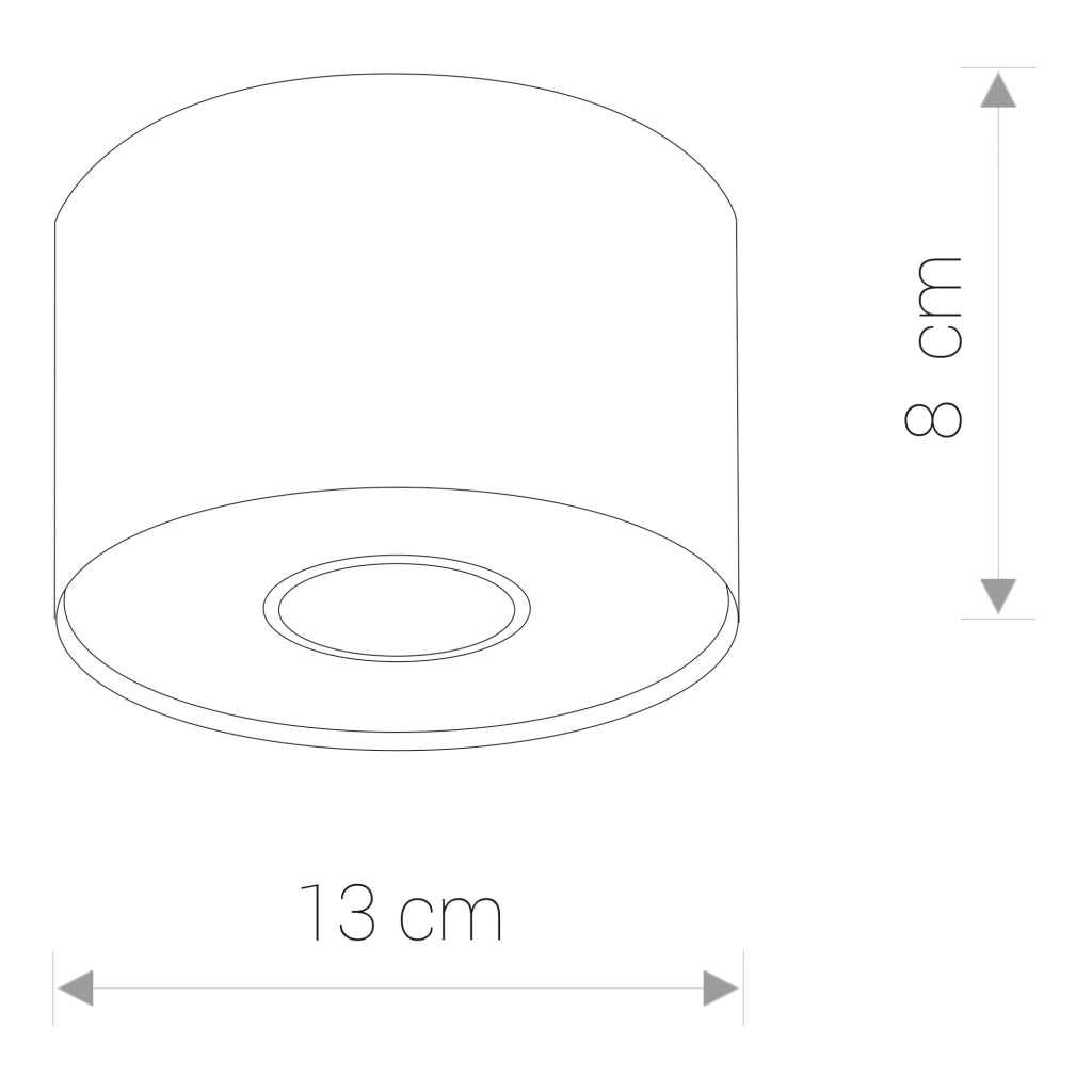 Faretto a soffitto Nowodvorski Point bianco GU10 35W