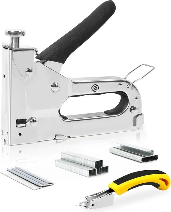 Tacker a Batteria - Pistola a Batteria per Chiodi - Pistola a Batteria per Chiodi - Pistola a Batteria per Chiodi senza Fili